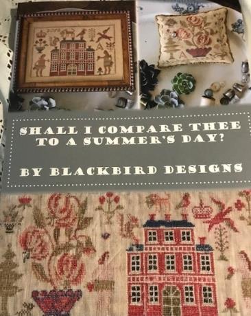 SHALL I COMPARE THEE TO A SUMMER DAY - Blackbird Designs