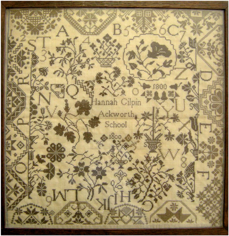 HANNAH GILPIN 1800 by Stitchy Box Samplers