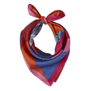 PALMYRE SILK BANDANA - RED - Inouitoosh