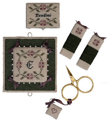 MY NEEDLE'S WORKE BOX design by Ellen Chester - With my Needle