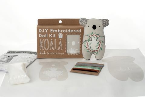 Koala - Embroidery Kit - Kiriki Press