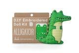 Alligator - Embroidery Kit - Kiriki Press