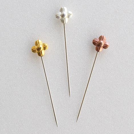 COHANA MARKING PINS OF ROSE, GOLD & SILVER