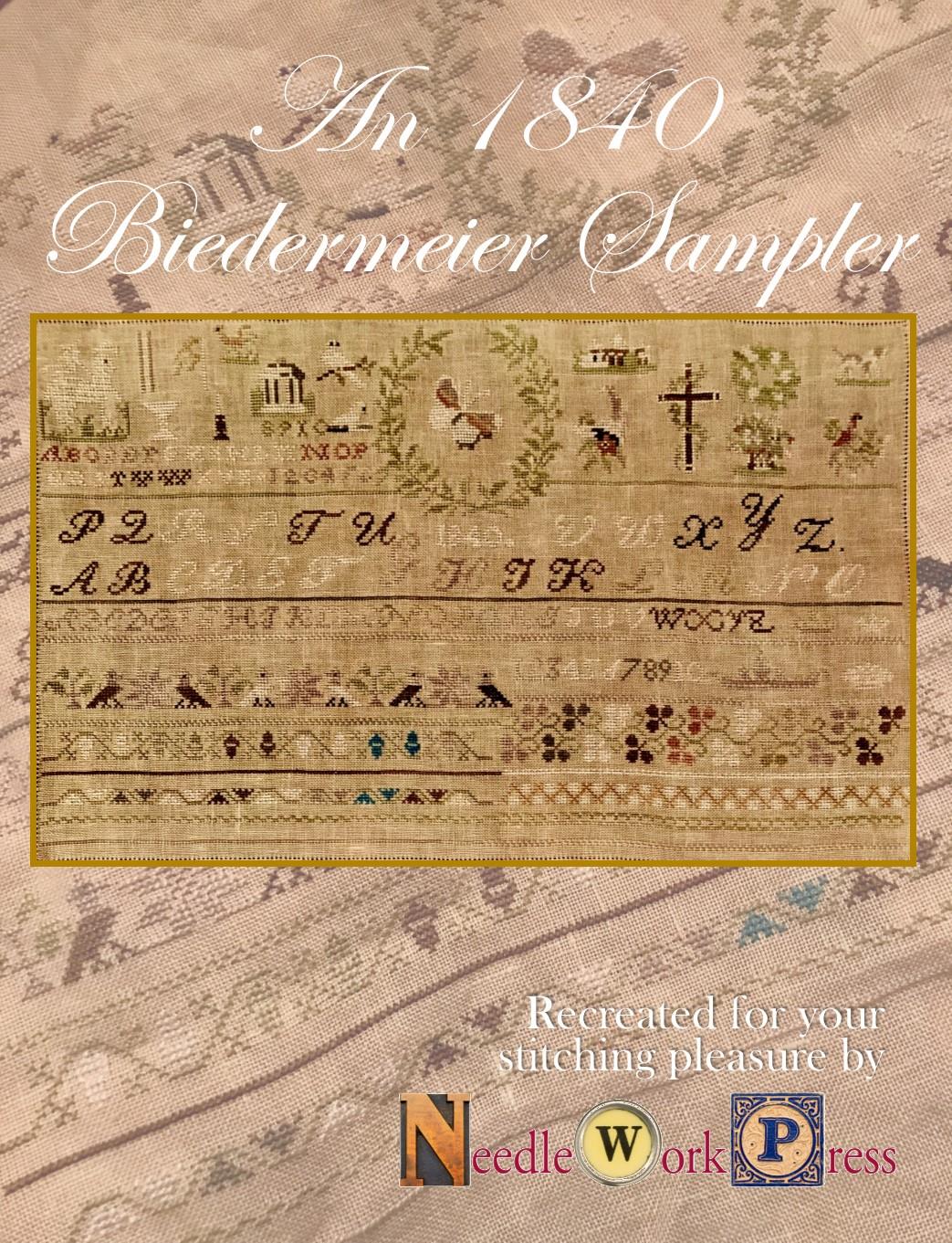 1840 BIEDERMEIER SAMPLER - NeedleWorkPress