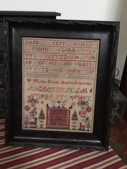 MARTHA DAVIES 1830 SAMPLER - Chessie & Me