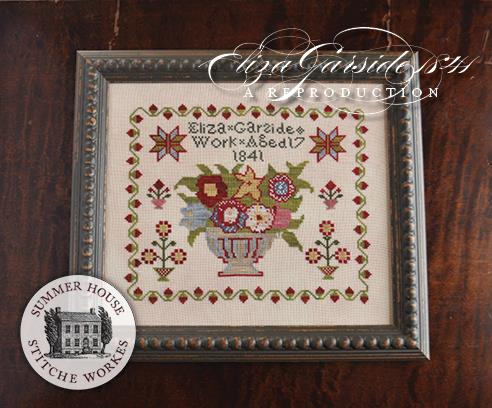 ELIZA GARSIDE 1841 - from Summer House Stitche Workes