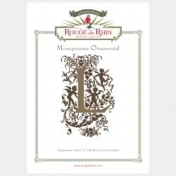 ORNAMENTAL LETTER L - Rouge du Rhin
