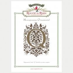 ORNAMENTAL LETTER Q - Rouge du Rhin