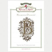 ORNAMENTAL LETTER B - Rouge du Rhin
