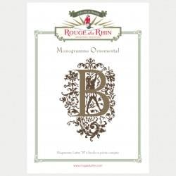ORNAMENTAL LETTER B - Rouge du Rhin