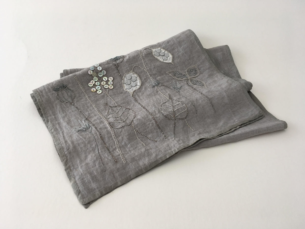LEAF AND SEED POD SCARF PATTERN - Margaret Light Designs