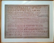 ALPHABETS 1850 - Reflets de Soie