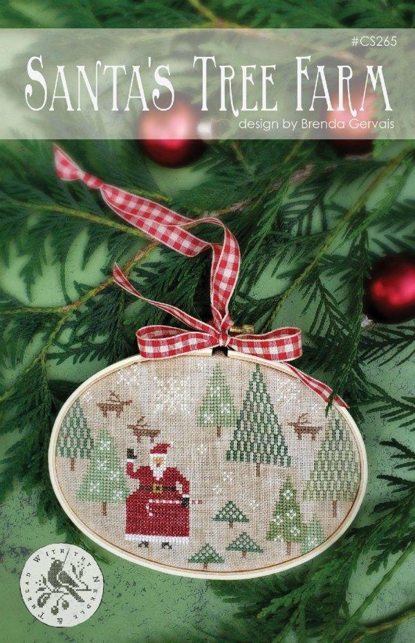 SANTA'S TREE FARM - Design by Brenda Gervais, With Thy Needle & Thread