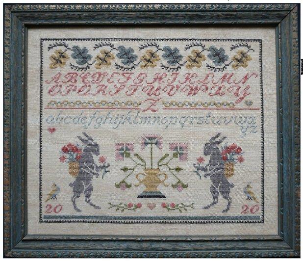 A Two Rabbits Sampler - La d Da Designs