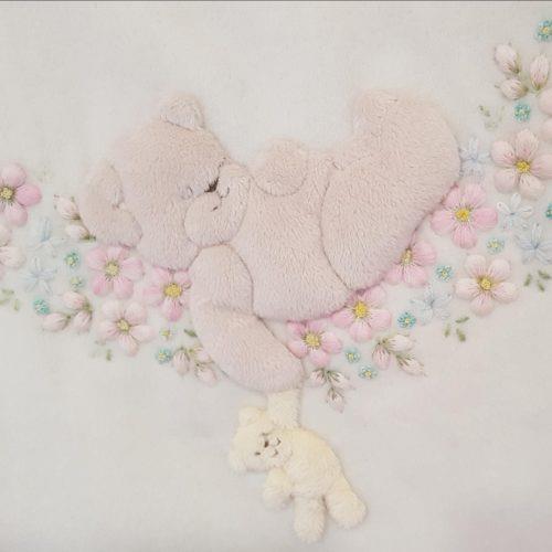 WINDFLOWER - PINK LULLABY  Pattern Kit