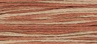 OverDyed Cotton - Weeks Dye Works 5 yard skein - Cinnabar #2254