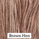 Stranded Cotton - Classic Colourworks - Brown Hen