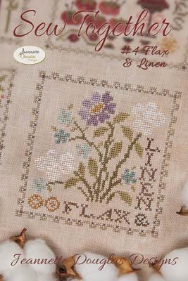 Sew Together #4 Flax and Linen by Jeannette Douglas Designs