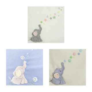 BABY ELEPHANTS - Windflower Embroidery