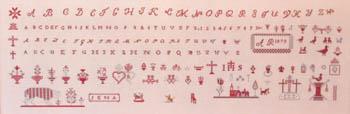A R 1879 - Queenstown Sampler Designs