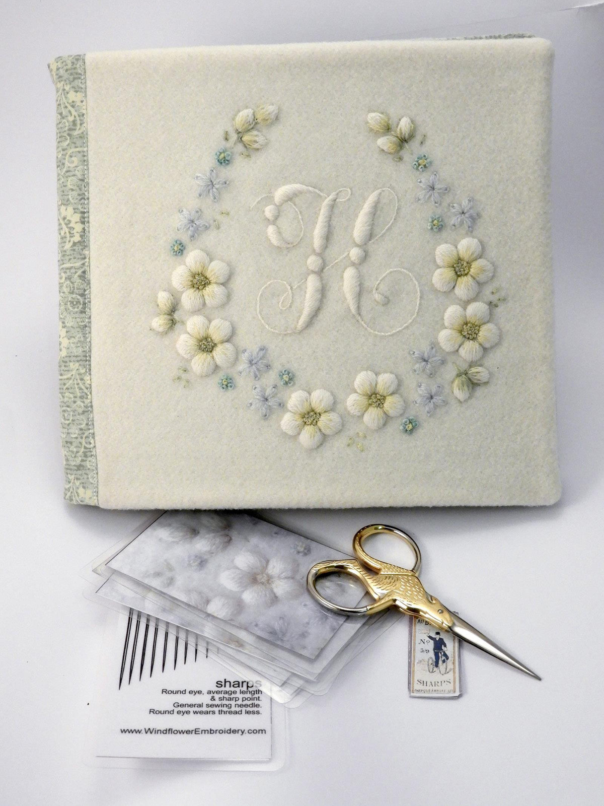 WINDFLOWER - Blue Needle Book Kit