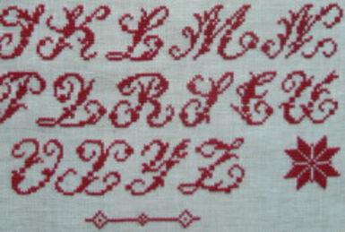 HELENE FRANCOIS 1898 - European Reproduction Samplers