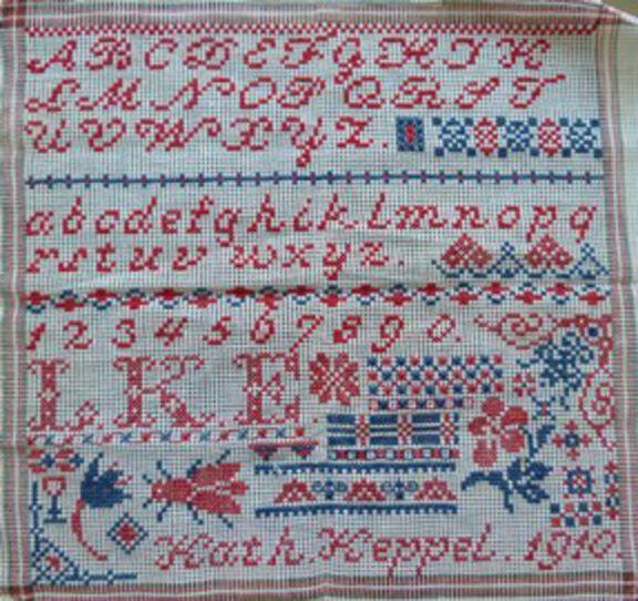 KATH KEPPEL 1910 - European Reproduction Samplers