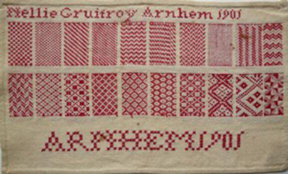 Nellie Gruitroy 1901 - European Reproduction Samplers