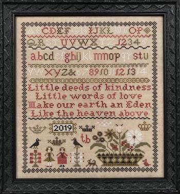 LITTLE DEEDS SAMPLER - by The Scarlett House