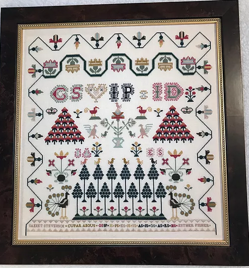 JANNET STEVENSON'S SAMPLER - Presented by Gentle Pursuit Designs