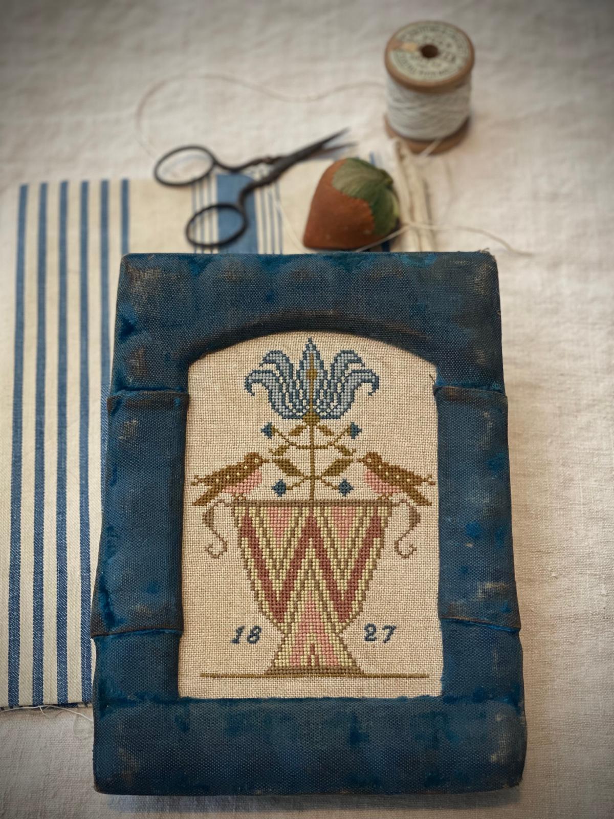 SPOTTED FINCH SAMPLER - Stacy Nash Designs