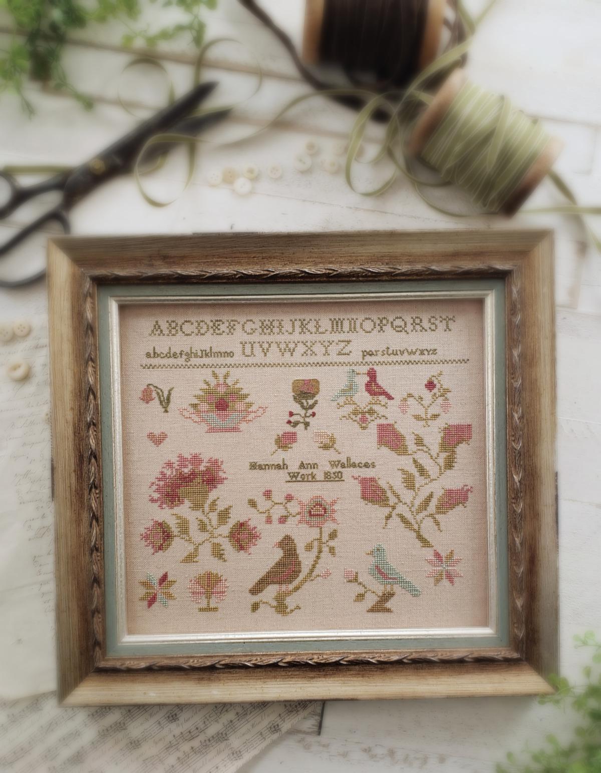 HANNAH ANN WALLACE 1850 - With Thy Needle & Thread
