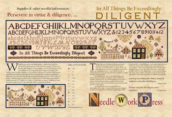 IN ALL THINGS BE EXCEEDINGLY DILIGENT- NeedleworkPress
