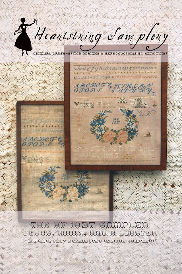 THE HF 1837 SAMPLER - Heartstring Samplery