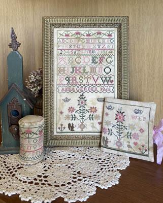 STRAWBERRY SAMPLER - From the Heart NeedleArt