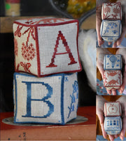 A is for Aardvark, B is for Balloon: No. 1 in the Alphabet Blocks - Mojo Stitches