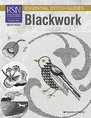 RSN - ESSENTIAL STITCH GUIDES: BLACKWORK - Royal School of Needlework