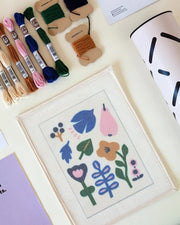 Spring Collage Needlepoint Kit