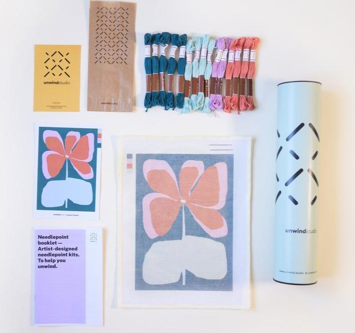 Lovely Day Beginner Needlepoint Kit