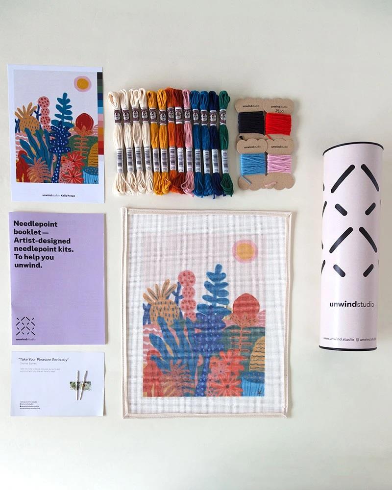 Garden of Joy Needlepoint Kit