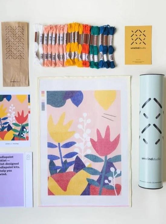 Tulips Needlepoint Kit