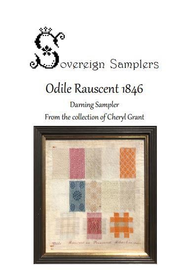 PDF Download - ODILE RAUSCENT - Darning Sampler - Sovereign Samplers