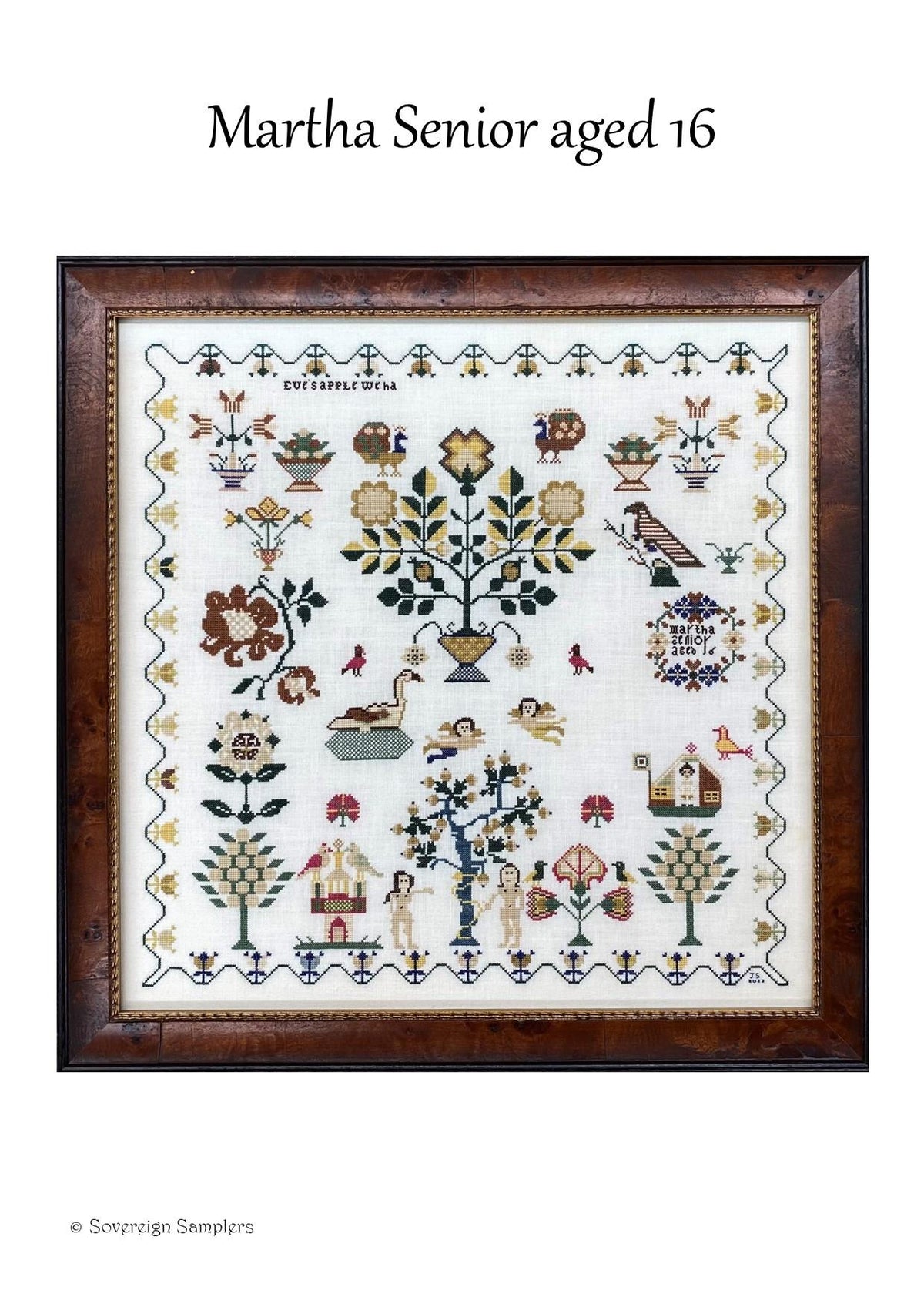 MARTHA SENIOR aged 16 - Sovereign Samplers
