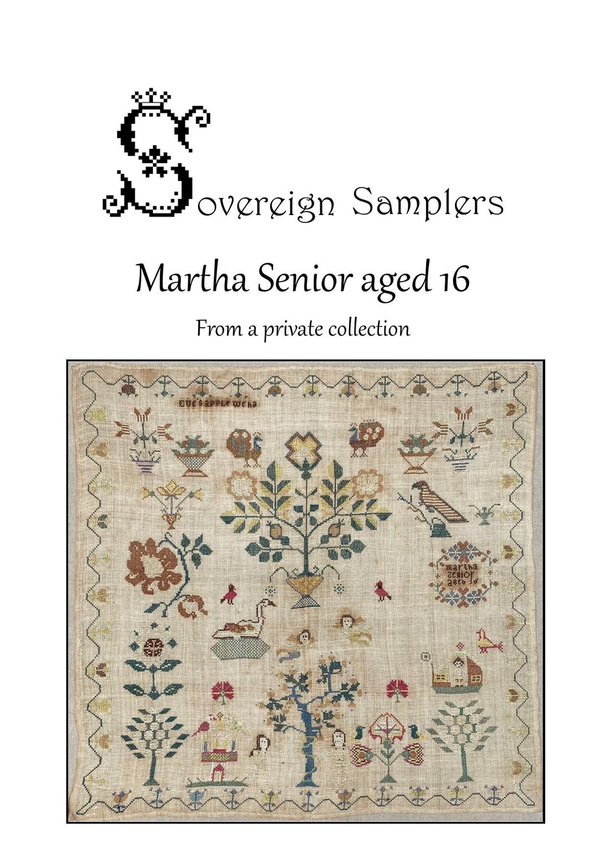 PDF Download - MARTHA SENIOR aged 16 - Sovereign Samplers
