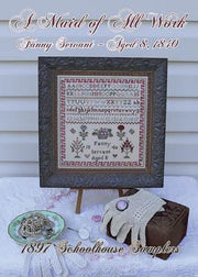 A Maid of All Work - Fanny Servant 1840 - Schoolhouse Samplers
