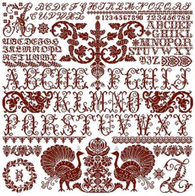 CLASSIC RED 2 - Antique Samplers and Needlework