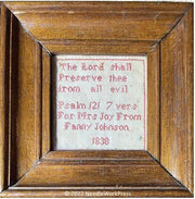 FANNY JOHNSON 1838 - NeedleWorkPress