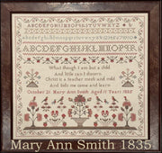 MARY ANN SMITH 1835 - by The Scarlett House
