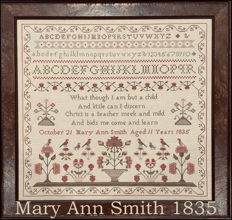 MARY ANN SMITH 1835 - by The Scarlett House