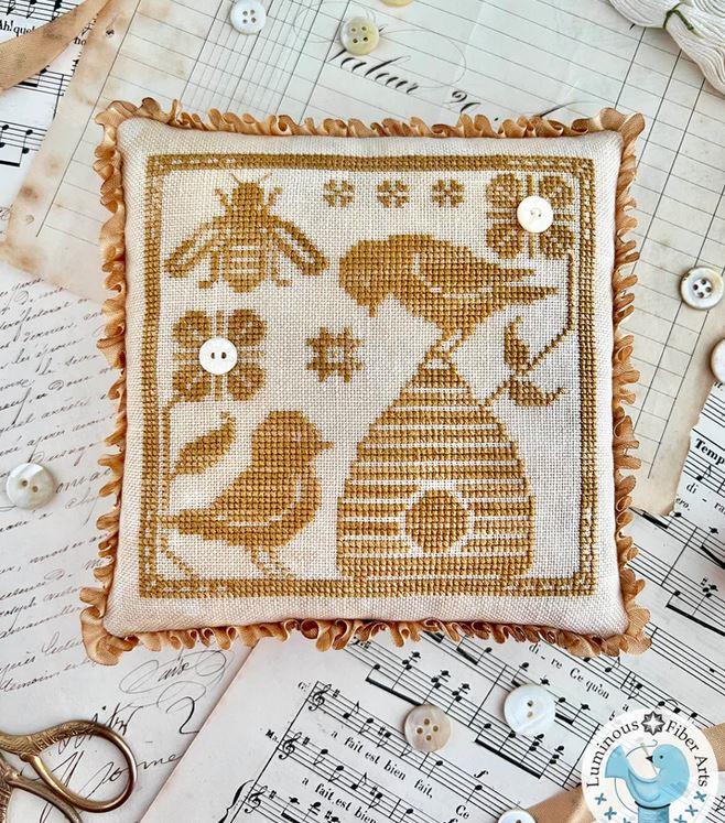 GATHERING HONEY by Luminous Fiber Arts
